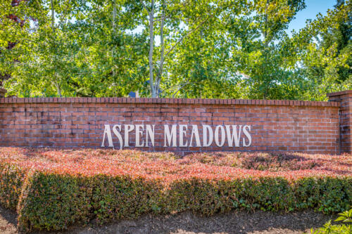 Aspen Meadows Sign