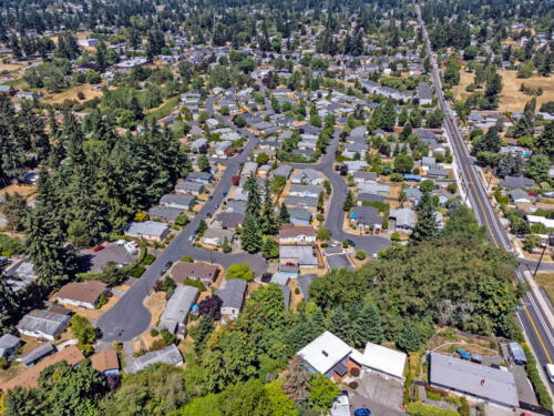 Aspen Meadows Neighborhood Aerial